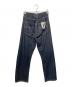 Irojikake (イロジカケ) デニムパンツ ブラック×ブルー サイズ:S：4000円