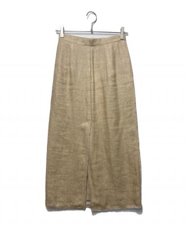 中古・古着通販】AURALEE (オーラリー) LINEN DOUBLE FACE FRINGE