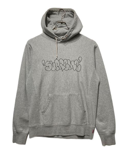 SUPREME（シュプリーム）SUPREME (シュプリーム) JA Pullover Hoodie グレー サイズ:Mの古着・服飾アイテム