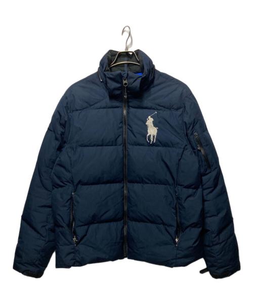 POLO RALPH LAUREN（ポロ・ラルフローレン）POLO RALPH LAUREN (ポロ・ラルフローレン) ダウンジャケット ネイビー サイズ:Ｌの古着・服飾アイテム