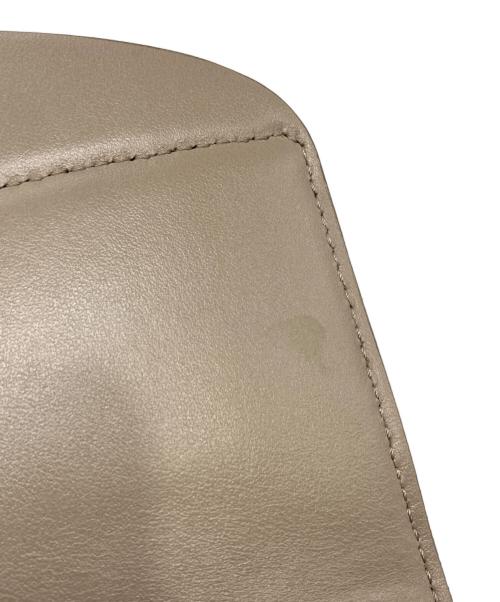 Chloe（クロエ）Chloe (クロエ) スエード切替チェーンショルダーバッグ ベージュの古着・服飾アイテム