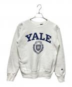 Champion×YALEチャンピオン×イェール）の古着「リバースウィーブスウェット」｜ホワイト