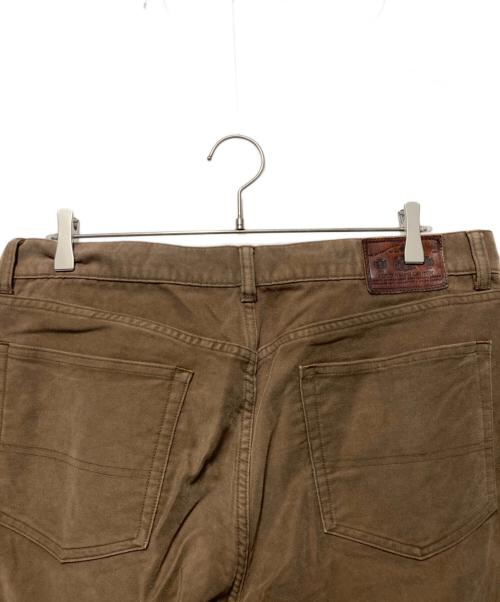 POLO RALPH LAUREN（ポロ・ラルフローレン）POLO RALPH LAUREN (ポロ・ラルフローレン) シャモアクロスチノ ブラウン サイズ:36　175/92Aの古着・服飾アイテム