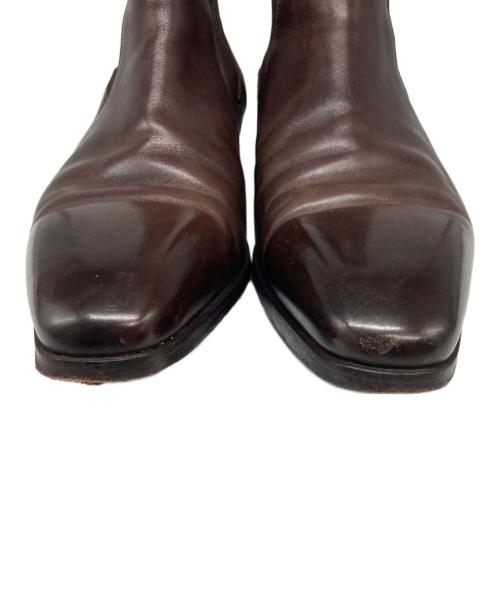 Santoni（サントーニ）Santoni (サントーニ) サイドゴアブーツ ブラウン サイズ:5 1/2の古着・服飾アイテム