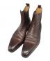 Santoni（サントーニ）の古着「サイドゴアブーツ」｜ブラウン