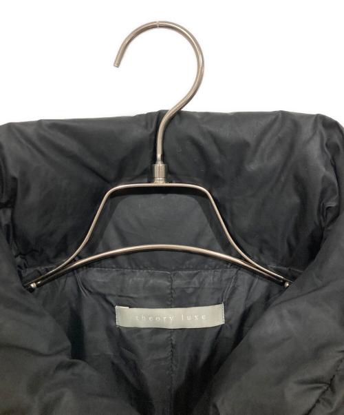 theory luxe（セオリーリュクス）theory luxe (セオリーリュクス) ダウンジャケット ブラック サイズ:38の古着・服飾アイテム
