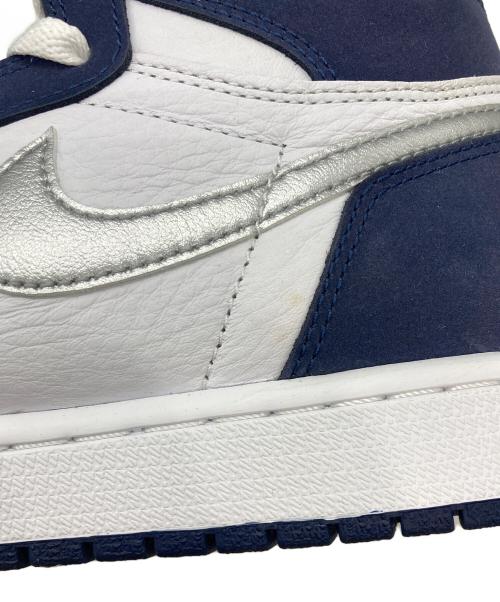 NIKE（ナイキ）NIKE (ナイキ) ハイカットスニーカー ネイビー サイズ:26.5の古着・服飾アイテム