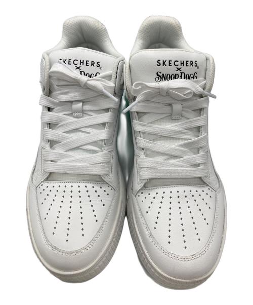 SKECHERS（スケッチャーズ）SKECHERS (スケッチャーズ) SNOOP DOGG (スヌープドッグ) ハイカットスニーカー ホワイト サイズ:27.5の古着・服飾アイテム