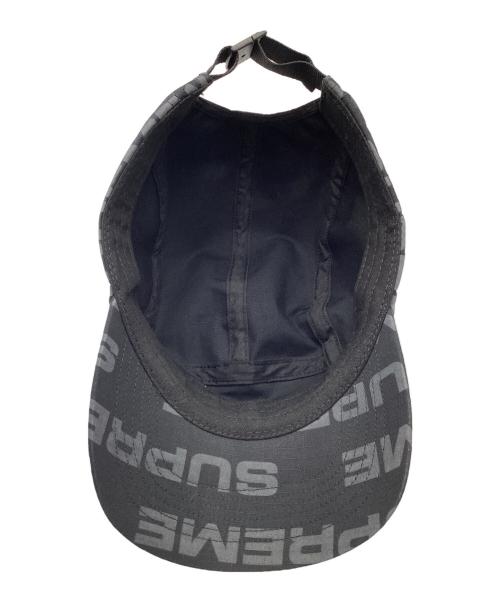 SUPREME（シュプリーム）SUPREME (シュプリーム) Reactive Print Camp Cap ブラックの古着・服飾アイテム