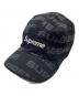 SUPREME（シュプリーム）の古着「Reactive Print Camp Cap」｜ブラック