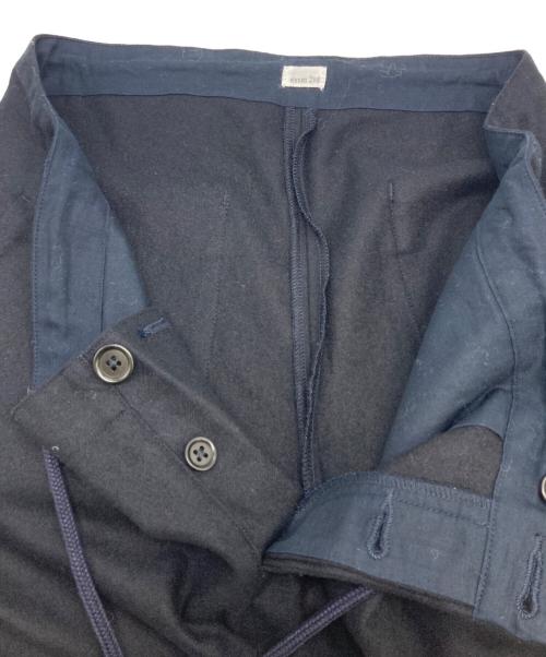 Eleven 2nd（イレブンセカンド）eleven 2nd (イレブンセカンド) ウールワイドパンツ ネイビー サイズ:Mの古着・服飾アイテム