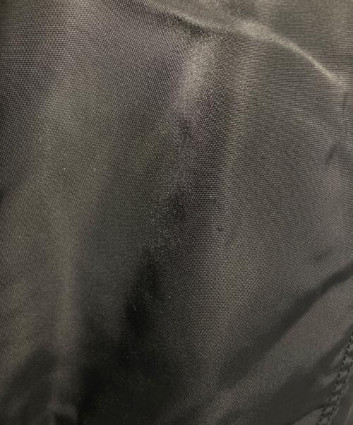 HOUSTON（ヒューストン）HOUSTON (ヒューストン) MA-1ジャケット ブラック サイズ:Mの古着・服飾アイテム