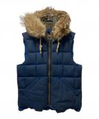 Eddie Bauer×NIGEL CABOURNエディーバウアー×ナイジェルケーボン）の古着「カナディアンダウンベスト」｜ブルー