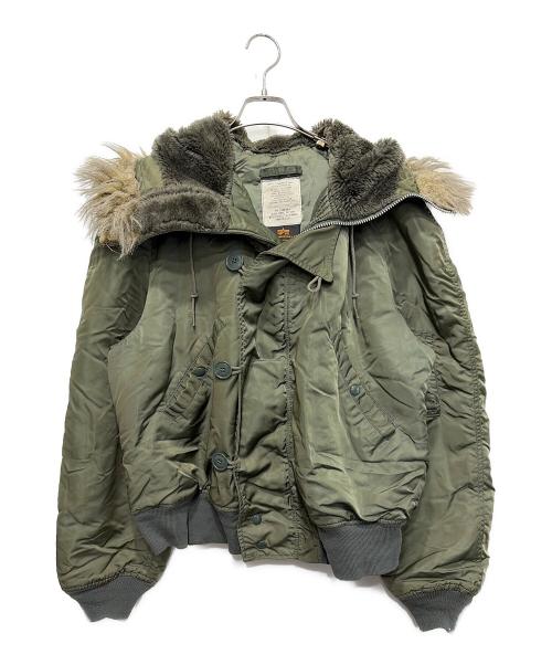 ALPHA（アルファ）ALPHA (アルファ) N-2B ECW PARKA カーキ サイズ:Lの古着・服飾アイテム