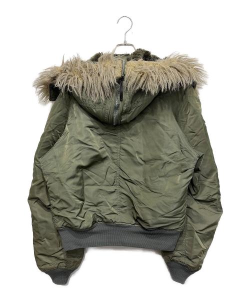 ALPHA（アルファ）ALPHA (アルファ) N-2B ECW PARKA カーキ サイズ:Lの古着・服飾アイテム