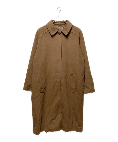 Burberry's（バーバリー）Burberry's (バーバリーズ) カシミヤ混コート ブラウン サイズ:44の古着・服飾アイテム