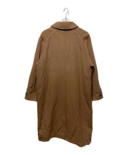 Burberry's（バーバリー）Burberry's (バーバリーズ) カシミヤ混コート ブラウン サイズ:44の古着・服飾アイテム