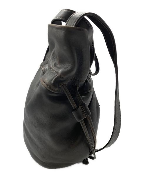 LEMAIRE（ルメール）LEMAIRE (ルメール) グローブパースバッグ ブラウンの古着・服飾アイテム