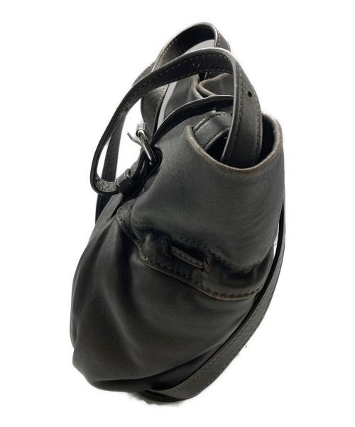 LEMAIRE（ルメール）LEMAIRE (ルメール) グローブパースバッグ ブラウンの古着・服飾アイテム