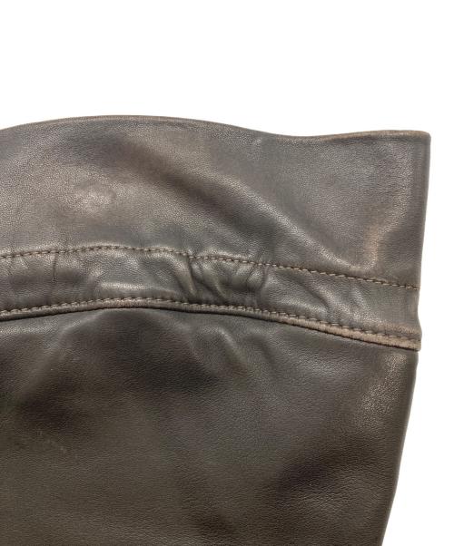 LEMAIRE（ルメール）LEMAIRE (ルメール) グローブパースバッグ ブラウンの古着・服飾アイテム