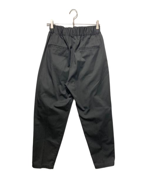 TOMORROW LAND（トゥモローランド）TOMORROW LAND (トゥモローランド) ポリエステルコットンツイル ダブルバックルパンツ チャコールグレー サイズ:xsの古着・服飾アイテム