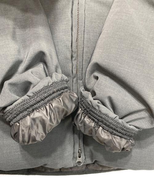 BEAUTY&YOUTH UNITED ARROWS（ビューティーアンドユースユナイテッドアローズ）BEAUTY&YOUTH UNITED ARROWS (ビューティーアンドユースユナイテッドアローズ) “小松マテーレ” シャンブレー アライドダウンジャケット グレー サイズ:Mの古着・服飾アイテム