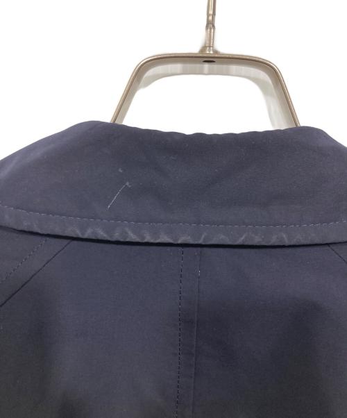 TOMORROW LAND（トゥモローランド）TOMORROW LAND (トゥモローランド) ポリエステルタフタ ベルテッド ステンカラーコート ネイビー サイズ:XSの古着・服飾アイテム