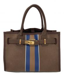 SITA PARANTICA×Demi-Luxe Beams（シータパランティカ×デミルクス ビームス）の古着「別注ラインキャンバストートバッグ」｜ブラウン