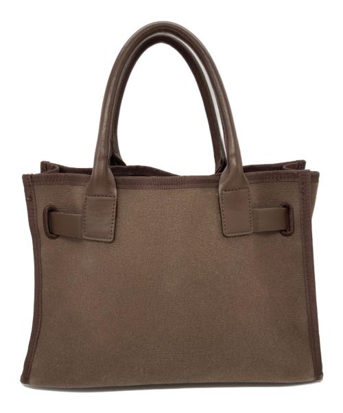 SITA PARANTICA（シータパランティカ）SITA PARANTICA (シータパランティカ) Demi-Luxe Beams (デミルクス ビームス) 別注ラインキャンバストートバッグ ブラウンの古着・服飾アイテム