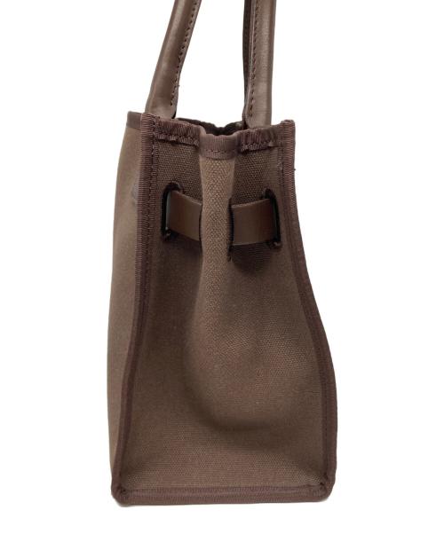 SITA PARANTICA（シータパランティカ）SITA PARANTICA (シータパランティカ) Demi-Luxe Beams (デミルクス ビームス) 別注ラインキャンバストートバッグ ブラウンの古着・服飾アイテム