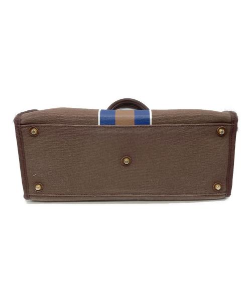 SITA PARANTICA（シータパランティカ）SITA PARANTICA (シータパランティカ) Demi-Luxe Beams (デミルクス ビームス) 別注ラインキャンバストートバッグ ブラウンの古着・服飾アイテム