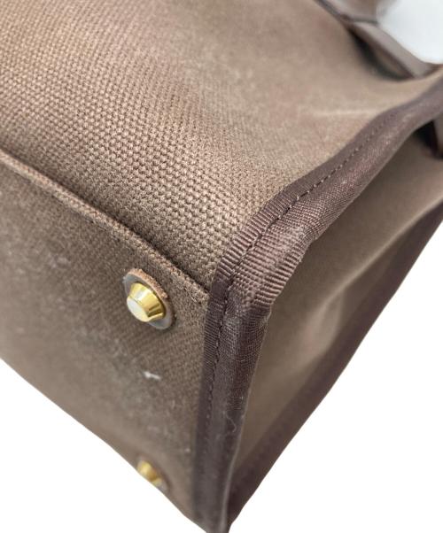 SITA PARANTICA（シータパランティカ）SITA PARANTICA (シータパランティカ) Demi-Luxe Beams (デミルクス ビームス) 別注ラインキャンバストートバッグ ブラウンの古着・服飾アイテム