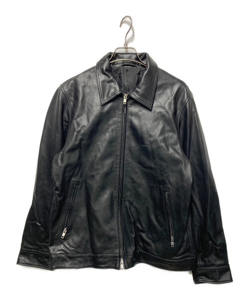 JOURNAL STANDARD（ジャーナルスタンダード）JOURNAL STANDARD (ジャーナルスタンダード) シープレザー シングルライダースジャケット ブラック サイズ:Mの古着・服飾アイテム