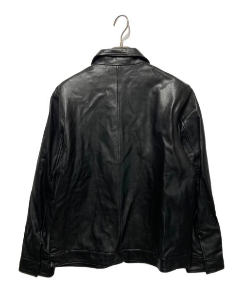 JOURNAL STANDARD（ジャーナルスタンダード）JOURNAL STANDARD (ジャーナルスタンダード) シープレザー シングルライダースジャケット ブラック サイズ:Mの古着・服飾アイテム