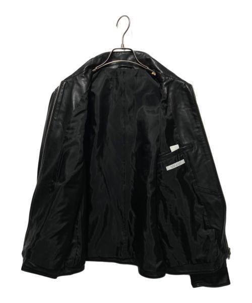JOURNAL STANDARD（ジャーナルスタンダード）JOURNAL STANDARD (ジャーナルスタンダード) シープレザー シングルライダースジャケット ブラック サイズ:Mの古着・服飾アイテム