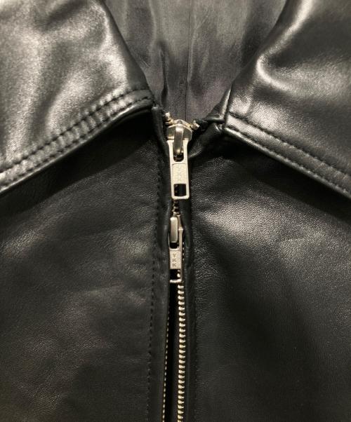 JOURNAL STANDARD（ジャーナルスタンダード）JOURNAL STANDARD (ジャーナルスタンダード) シープレザー シングルライダースジャケット ブラック サイズ:Mの古着・服飾アイテム