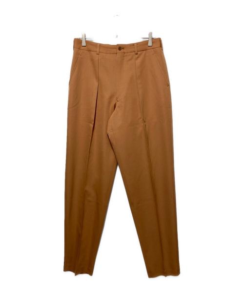 COMME des GARCONS HOMME PLUS（コムデギャルソンオムプリュス）COMME des GARCONS HOMME PLUS (コムデギャルソンオムプリュス) ウールスラックス ベージュ サイズ:Mの古着・服飾アイテム