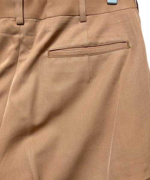 COMME des GARCONS HOMME PLUS（コムデギャルソンオムプリュス）COMME des GARCONS HOMME PLUS (コムデギャルソンオムプリュス) ウールスラックス ベージュ サイズ:Mの古着・服飾アイテム