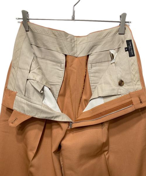 COMME des GARCONS HOMME PLUS（コムデギャルソンオムプリュス）COMME des GARCONS HOMME PLUS (コムデギャルソンオムプリュス) ウールスラックス ベージュ サイズ:Mの古着・服飾アイテム