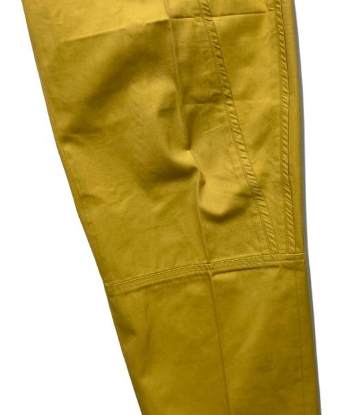 ISSEY MIYAKE（イッセイミヤケ）ISSEY MIYAKE (イッセイミヤケ) デザインパンツ イエロー サイズ:Lの古着・服飾アイテム