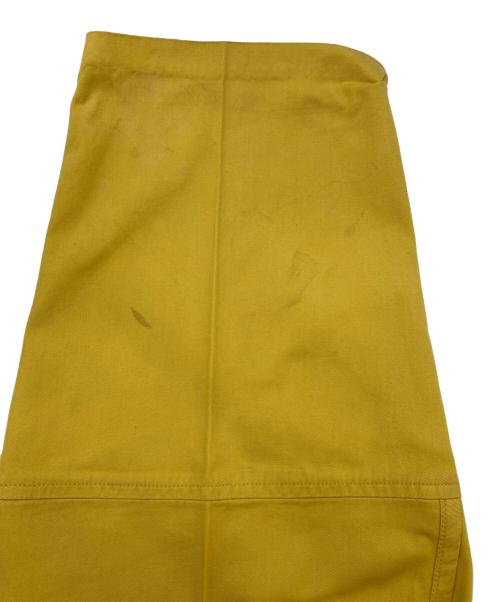 ISSEY MIYAKE（イッセイミヤケ）ISSEY MIYAKE (イッセイミヤケ) デザインパンツ イエロー サイズ:Lの古着・服飾アイテム