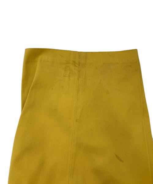 ISSEY MIYAKE（イッセイミヤケ）ISSEY MIYAKE (イッセイミヤケ) デザインパンツ イエロー サイズ:Lの古着・服飾アイテム