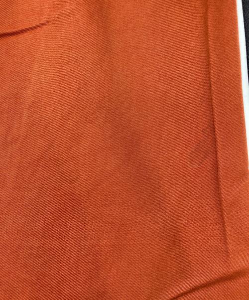 ISSEY MIYAKE（イッセイミヤケ）ISSEY MIYAKE (イッセイミヤケ) ワイドタックパンツ オレンジ サイズ:Lの古着・服飾アイテム