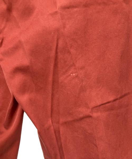 ISSEY MIYAKE（イッセイミヤケ）ISSEY MIYAKE (イッセイミヤケ) タックワイドパンツ レッド サイズ:Lの古着・服飾アイテム