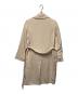 Max Mara Studio (マックスマーラ ストゥディオ) シルクアンゴラウールコート ベージュ サイズ:36：26000円