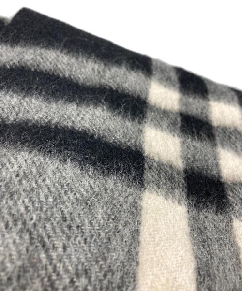 JOSHUA ELLIS（ジョシュア エリス）JOSHUA ELLIS (ジョシュア エリス) チェックカシミヤストール ベージュの古着・服飾アイテム