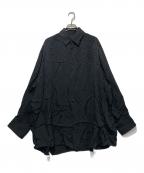 th productsティーエイチプロダクツ）の古着「Oversized Shirt」｜ブラック