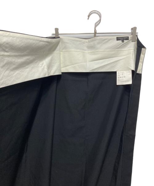 COMME des GARCONS HOMME PLUS（コムデギャルソンオムプリュス）COMME des GARCONS HOMME PLUS (コムデギャルソンオムプリュス) ラップウールロングスカート ブラック サイズ:Mの古着・服飾アイテム