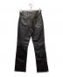 GOLDEN GOOSE (ゴールデングース) レザーパンツ ブラック サイズ:38：15000円