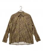 MOJITOモヒート）の古着「ペイズリーシャツ」｜イエロー